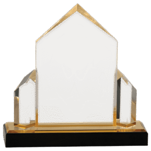 Gold Jewel Impress Acrylic – 8.00"