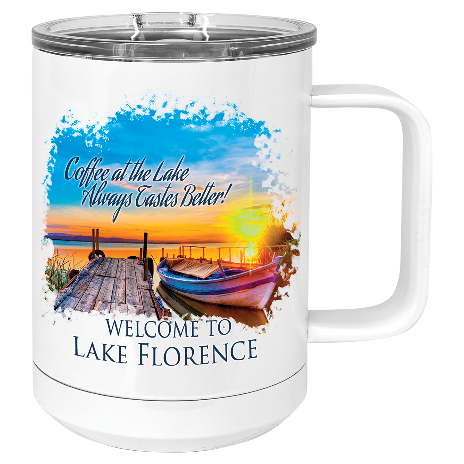 Polar Camel 15 oz White Mug – Custom Image