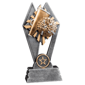 Cheerleading Sun Ray Resin Award – 7"