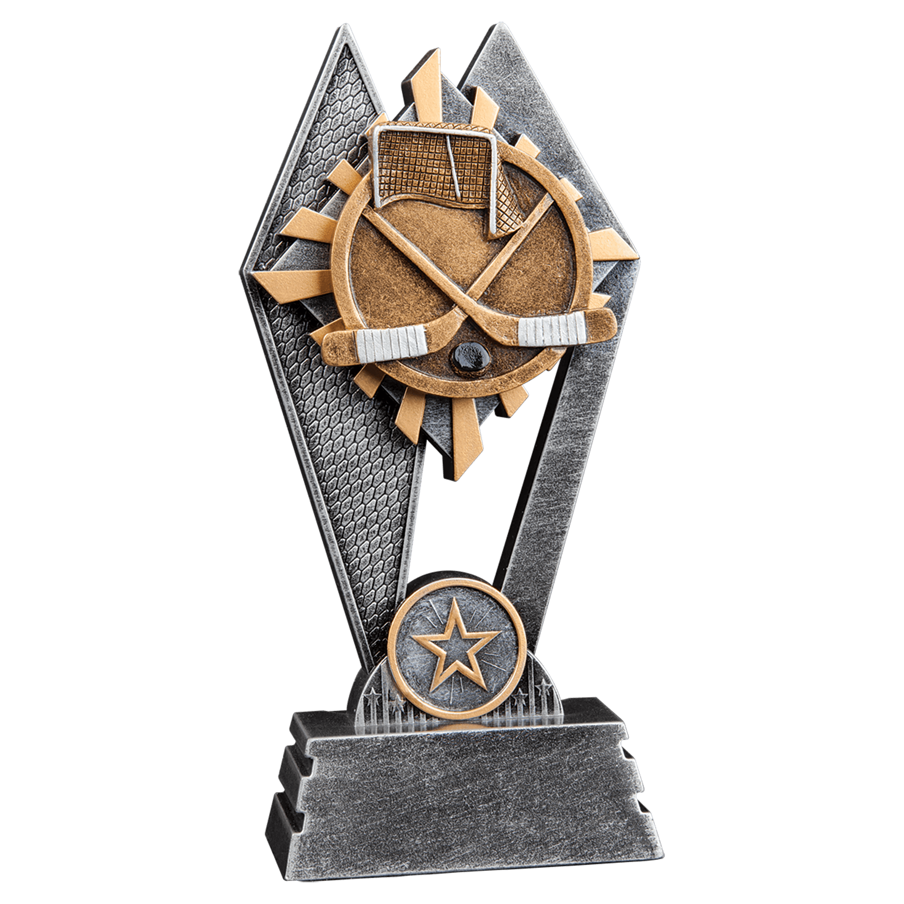 Hockey Sun Ray Resin Award – 7"